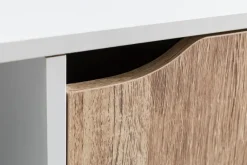 FineBuy Standregal MASSA Bücherregal mit 9 Fächern Sideboard Würfelregal Kommode