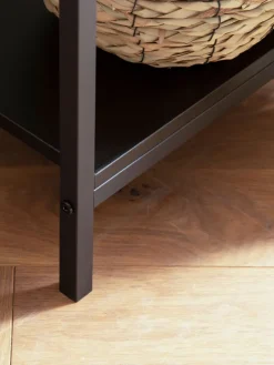Konsolentisch FineBuy Anrichte 100 cm Ablagetisch Flurtisch Wiener Geflecht