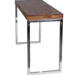 Konsolentisch Holz Massiv 120 x 45 Wandtisch Konsole Computertisch Schreibtisch