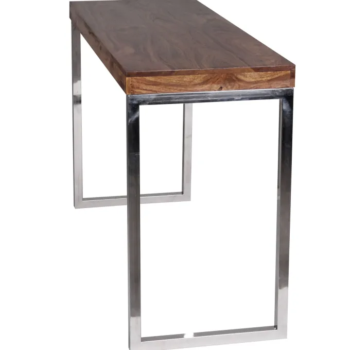Konsolentisch Holz Massiv 120 x 45 Wandtisch Konsole Computertisch Schreibtisch