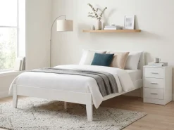 Nachtschrank Kommode Nachttisch Schublade Ablage Schlafzimmer Boxspring 68 cm