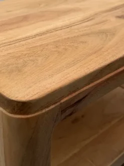 Nachttisch Massivholz Nachtkonsole Nachtkästchen Schublade Nachtschrank Modern