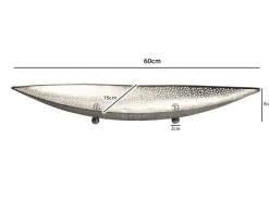 Obstschale Früchtekorb Metall Groß Schale 60cm Dekoschale Metall Obstkorb Oval