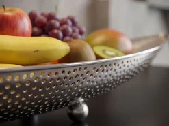 Obstschale Früchtekorb Metall Groß Schale 60cm Dekoschale Metall Obstkorb Oval