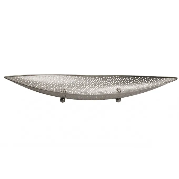 Obstschale Früchtekorb Metall Groß Schale 60cm Dekoschale Metall Obstkorb Oval