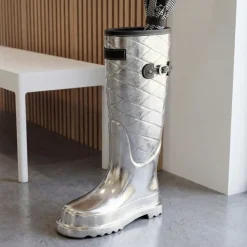 Schirmständer Silber 44cm Regenschirmständer Schirmhalter Schirmaufbewahrung