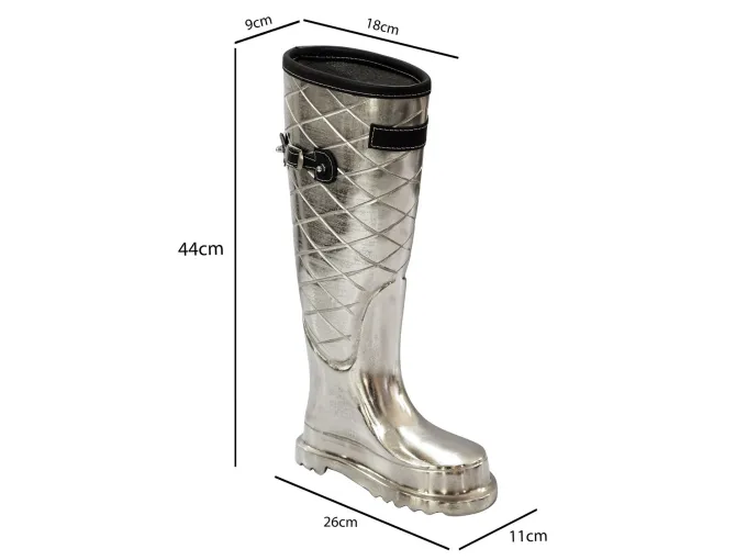 Schirmständer Silber 44cm Regenschirmständer Schirmhalter Schirmaufbewahrung