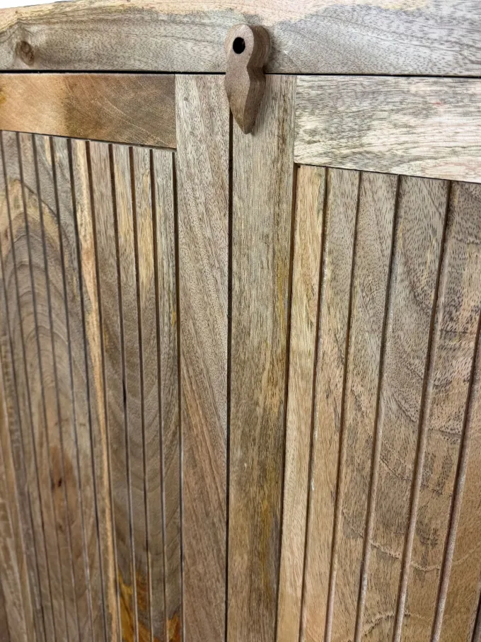 Schrank Mango Massivholz 187cm Massivholzschrank Kleiderschrank Mehrzweckschrank