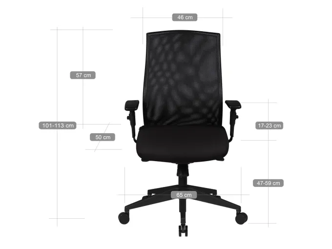 Schreibtischstuhl Finebuy Stoff Schwarz Drehstuhl Armlehne Büro Sessel Bürostuhl