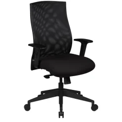 Schreibtischstuhl Finebuy Stoff Schwarz Drehstuhl Armlehne Büro Sessel Bürostuhl