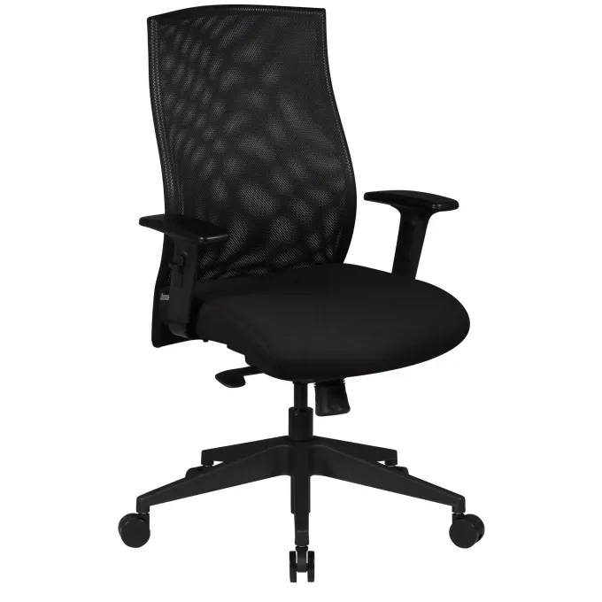 Schreibtischstuhl Finebuy Stoff Schwarz Drehstuhl Armlehne Büro Sessel Bürostuhl