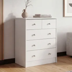 Schubladenkommode mit 5 Schubladen 60cm Sideboard Kommode zeitloses Design