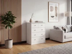 Schubladenkommode mit 5 Schubladen 60cm Sideboard Kommode zeitloses Design