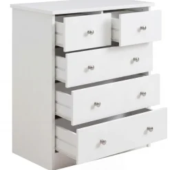 Schubladenkommode mit 5 Schubladen 60cm Sideboard Kommode zeitloses Design
