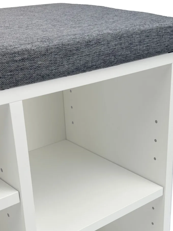 Schuhbank 100cm Sitzbank Flurbank Schuhregal Flurmöbel mit Schublade Modern